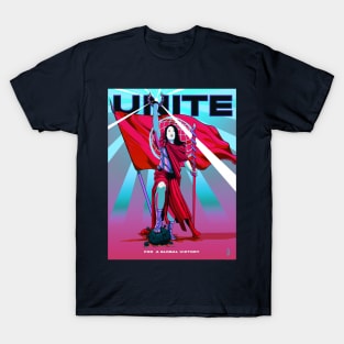 Unite For A Global Victory Poster Variant T-Shirt